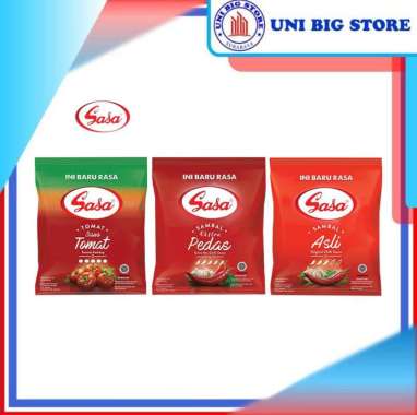 SASA Saus Tomat - Sambal Extra Pedas - Asli Saos Sachet Tomat