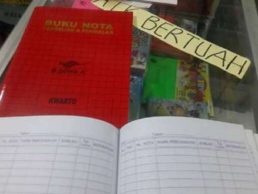 BUKU NOTA PEMBELIAN PENJUALAN KWARTO DONG A 90 Kwarto