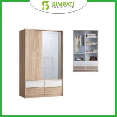 Lemari Pakaian Sliding Siantano Lp 288 SL (Khusus Jabodetabek)