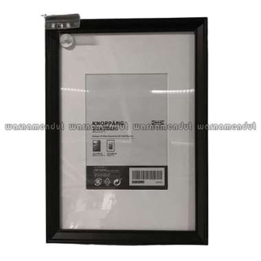 Bingkai foto frame A4 21x30 cm WMO IK7121 KNO Hitam
