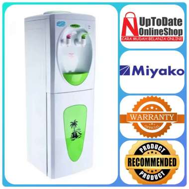 DISPENSER GALON ATAS MIYAKO WD-389HC WD 389 HC STAINLESS STEEL WATER DISPENSER