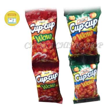 Pilus Cup Cup Wow Renceng Merah Pedas