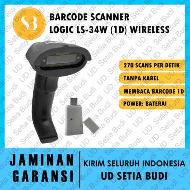 Barcode Scanner Logic LS-34W (1D )