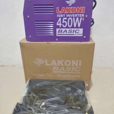 Mesin Las Lakoni 450Watt Basic 123ix Mesin Las Listrik ORIGINAL 100 % Multicolor