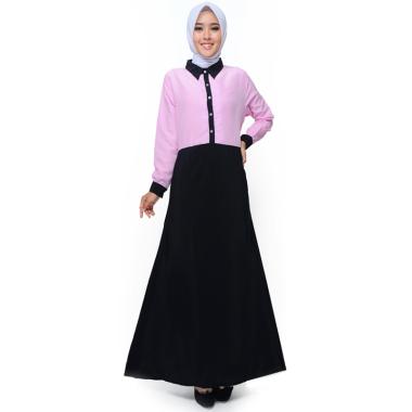 Jfashion Pinkan Maxi Long Dress Gamis Wanita