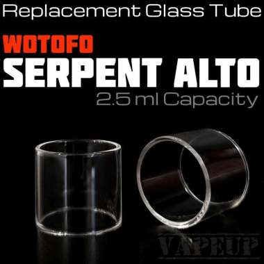 Wotofo Serpent ALTO Replacement Glass pyrex tabung kaca serpent alto