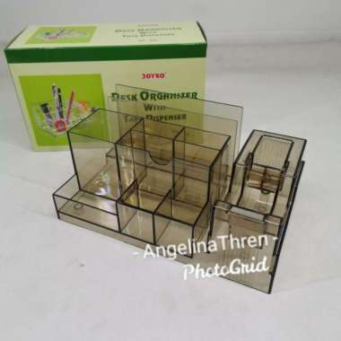 Desk Set Kenko - Tempat alat tulis pulpen Solatip Set