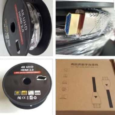 Kabel HDMI Fiber Optic 100m / Hdmi Cable Optik 100 meter
