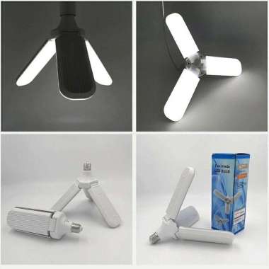 lampu bohlam model kipas LED bulb lig 45 watt