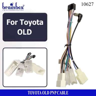Toyota Old Kabel Socket PNP Cable Headunit Android Plug and Play Kabel Soket Innova Fortuner Camry P