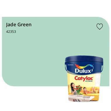Dulux Catylac Interior Tinting Cat Tembok Interior [25 Kg] Jade Green Jade Green
