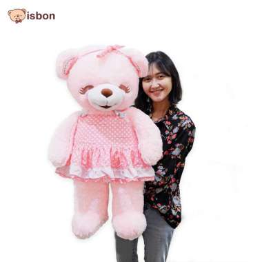 Boneka Teddy Bear Jumbo Istana Boneka STD Bonita With Baju