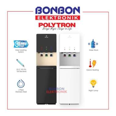 Polytron Dispenser Galon Bawah + UV PWC 778 UV / PWC 778WUV 778XUV Hitam