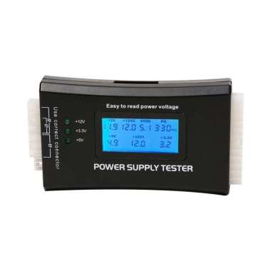 PC POWER SUPPLY ATX TESTER DIGITAL DENGAN LCD DISPLAY