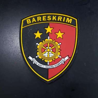 Rubber|Rubber Patch Bareskrim|Rubber Bareskrim logo baru|Patch Reserse