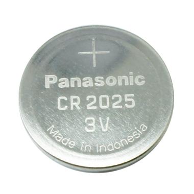 Panasonic CR 2025 Baterai Jam Tangan [Original/ 1 pcs] SIlver
