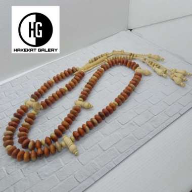 tasbih tijani kayu bajaka kombinasi kemuning D665