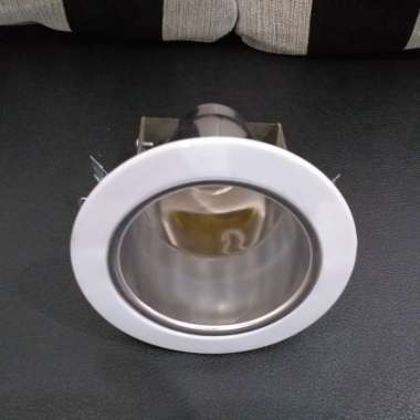 Downlight 3,5 inch White Model Philips/Fiting Fitting Lampu Tanam 3,5"