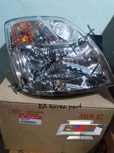 Lampu Depan Picanto Old Head Lamp Kia Headlamp - Hitam