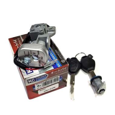 KUNCI KONTAK SET+SADEL KCP SUPRA X 125 KARBU