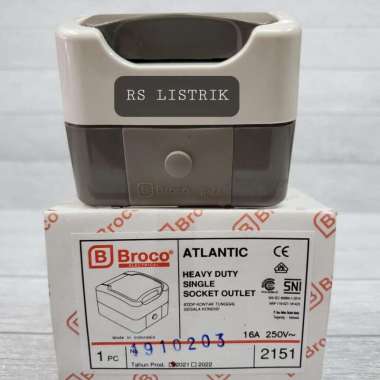 Stop Kontak Broco Tutup Outbow 2151 Atlantic