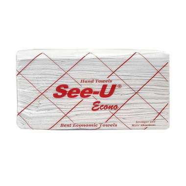 Tissue Hand Towel See-U / Tisu See-U Econo 150 sheets / Tissue See u Hand Towel/ Tissue Dapur 1Ply
