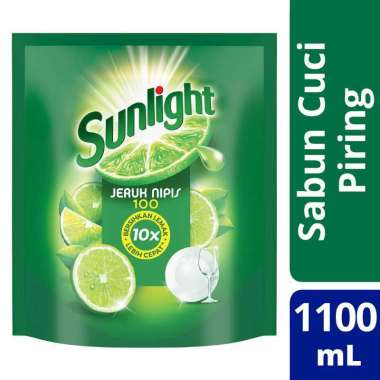Promo Harga Sunlight Pencuci Piring Jeruk Nipis 100 1100 ml - Blibli