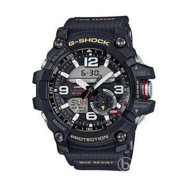 CASIO G-SHOCK Mudmaster Twin Sensor Jam Tangan Pria - Black GG 1000 BLACK