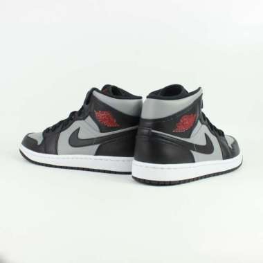 nike air jordan 1 retro mid black gym red