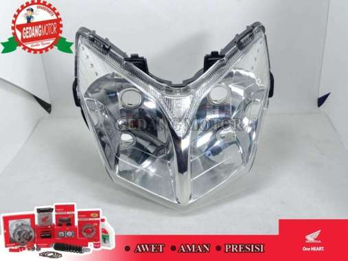 LAMPU DEPAN SUPRA X125 FI BATMAN ASLI AHM 33110-KVL-N01