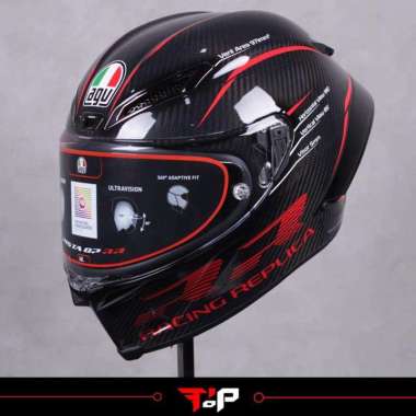 Agv Pista Gp Rr Carbon Performance Red Helm Full Face L Black