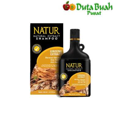 DUTA BUAH NATUR SHAMPOO GINSENG EXTRACT (140ML/PCS)