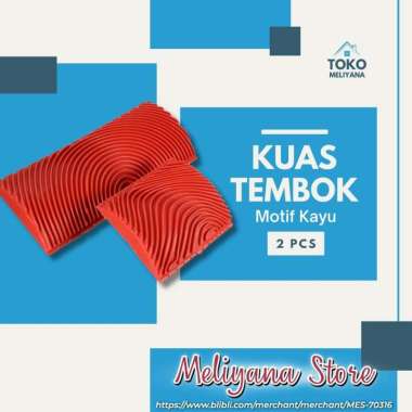 Rubber Wood Grain Kuas Cat Motif Serat Corak Kayu Bahan Silicon