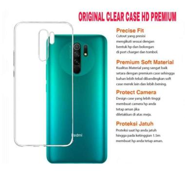 SOFT CASE XIAOMI REDMI 9 9A - CLEAR HD PREMIUM CASING XIAOMI REDMI 9 Redmi 9a