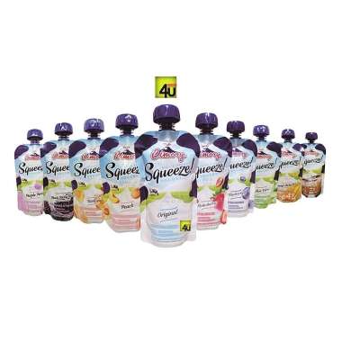 Cimory SQUEEZE - Thick and Creamy Yoghurt - 120 gr RTD MANGO