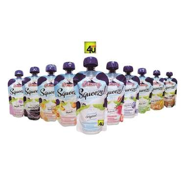 Promo Harga Cimory Squeeze Yogurt Black Sticky Rice 120 gr - Blibli