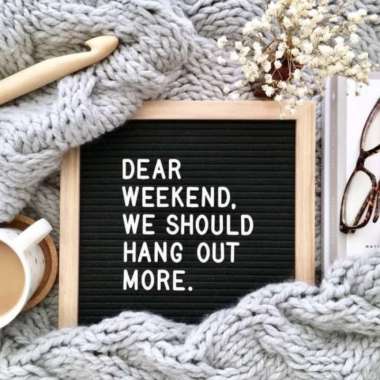 Lengkap! 1 Set Felt Letter Board / Papan Huruf Cafe, Papan Nama Bayi Multicolor