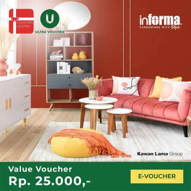 Voucher Digital Informa Rp. 25.000 - Voucher Value