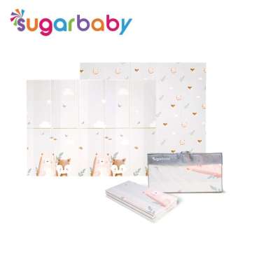 Sugarbaby Foldable Baby Playmat (Nature Series) / Playmat Lipat Anak / Karpet Lipat Bayi / Matras Ba