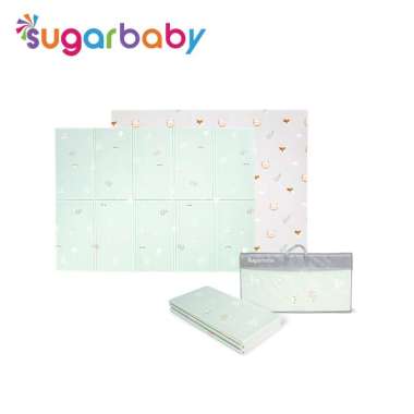Sugarbaby Foldable Baby Playmat (Nature Series) / Playmat Lipat Anak / Karpet Lipat Bayi / Matras Ba