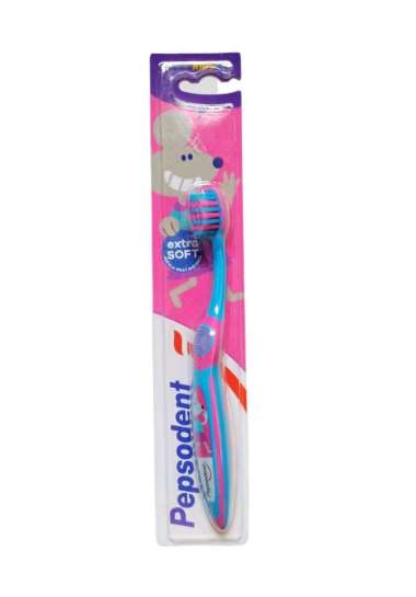 Sikat gigi bayi pepsodent Sikat Gigi Anak extra soft BIRU