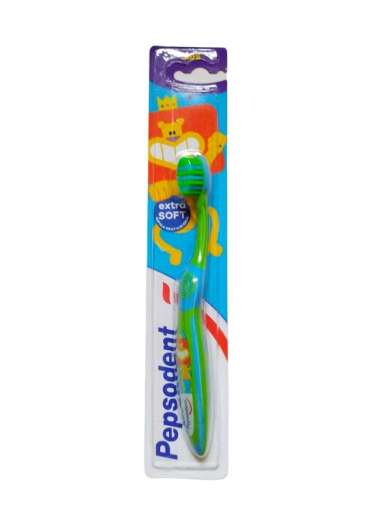 Sikat gigi bayi pepsodent Sikat Gigi Anak extra soft HIJAU