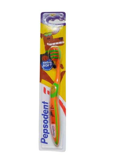 Sikat gigi bayi pepsodent Sikat Gigi Anak extra soft ORANGE