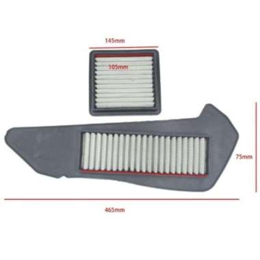 Air Filter Stainless for X-MAX 250 Black
