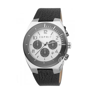 ESPRIT Strike Chrono Jam Tangan Pria - [Original/ES.0015-1G157] Black White