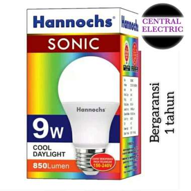 Hannochs Lampu Led/Hannochs Sonic 3w 7w 9w 12w 15w Putih 9watt