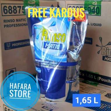 Promo Harga Rinso Detergent Matic Liquid Professional 1650 ml - Blibli