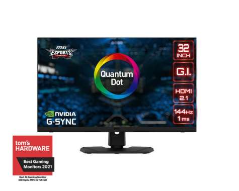 MSI Optix MPG321UR-QD 4k 144Hz 1ms 32" Quantum Dot - Gaming Monitor