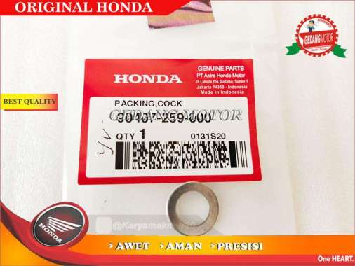 RING TAP OLI BAUT 17 BEBEK MATIC SPORT ORIGINAL HONDA