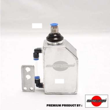 Botol Tabung Air Radiator Aluminium Untuk Ninja R/ Rr, Vixion, Cb 150 - BLACK